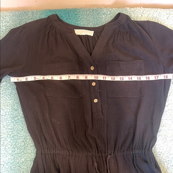 š„Michael Kors Black Button-Up Topš„ - Picture 3 of 6